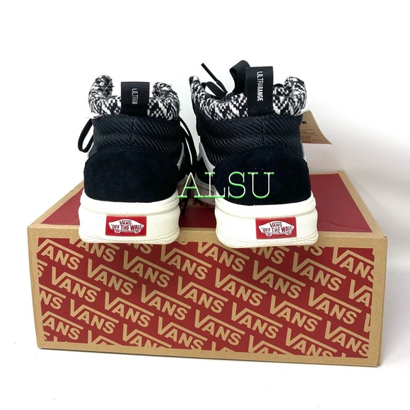 💖MEGA SALE💖VANS UltraRange MTE Woven Black Sneaker Boots Women's 5 VN0A4BU5TYI - Picture 7 of 10